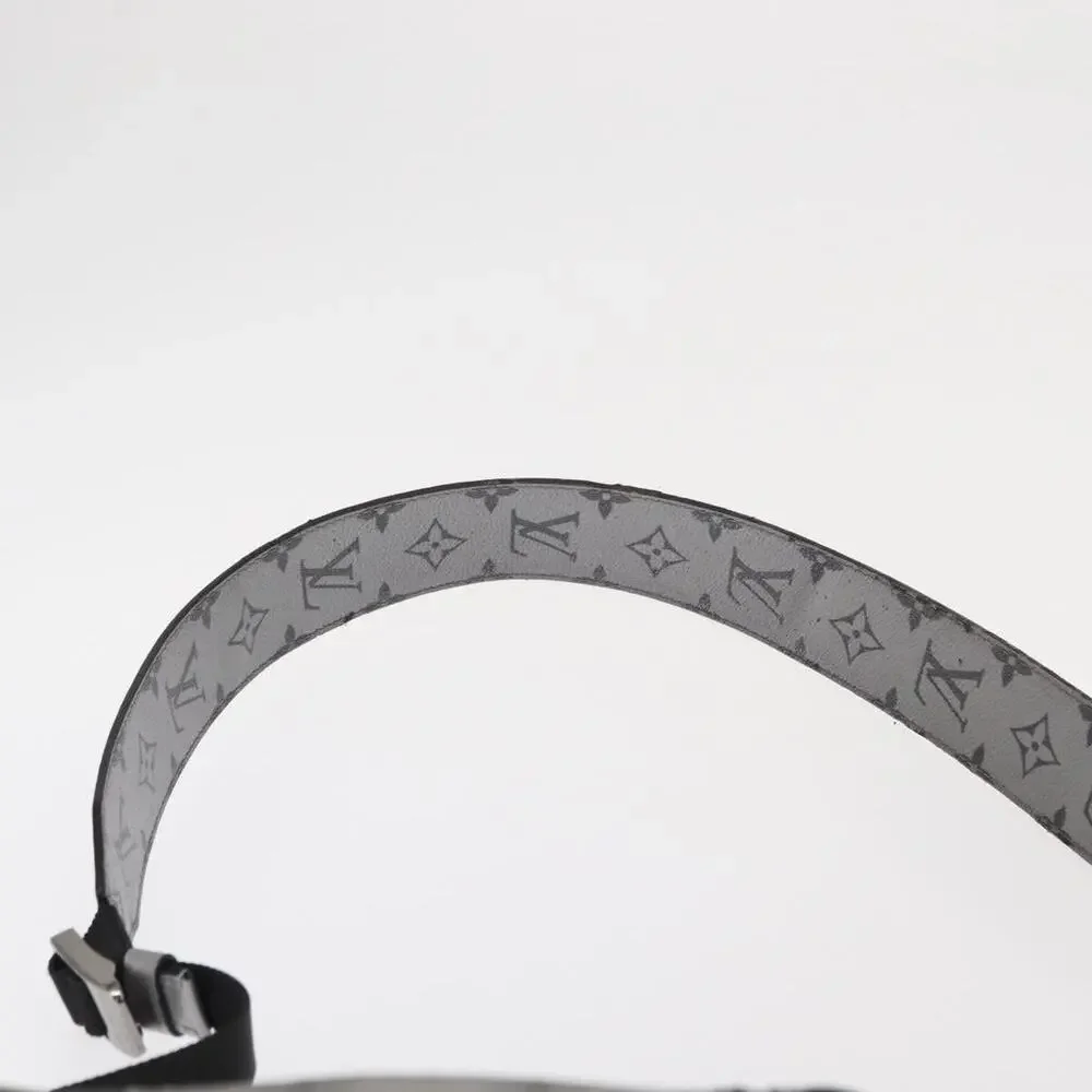 Louis Vuitton Monogram Reflect Messenger PM Shoulder Bag Silver